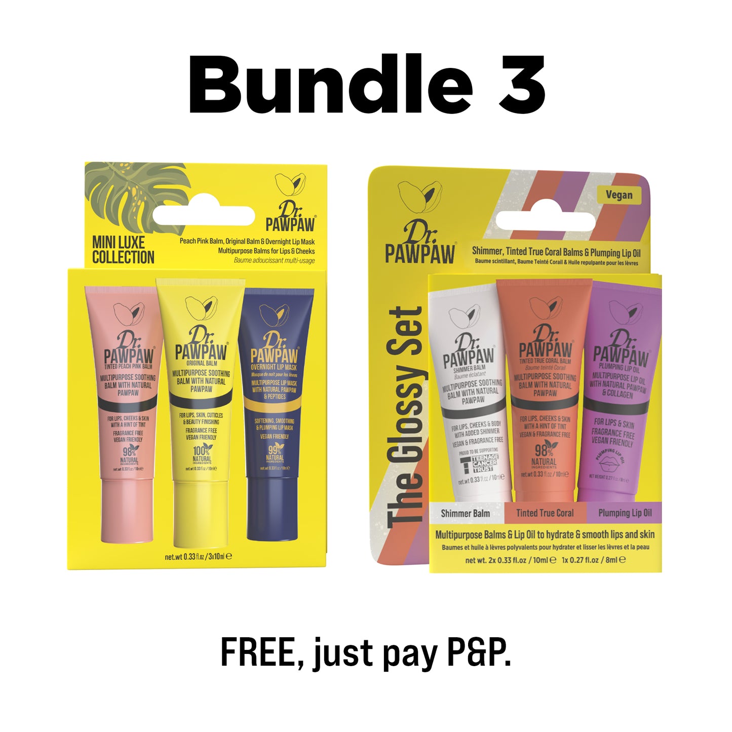 Mini Luxe Trio Eurohook with The Glossy Set