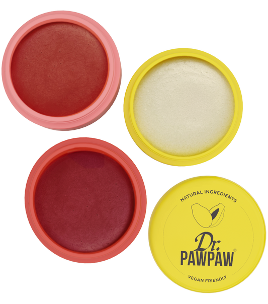 Dr.PAWPAW Rosy Tinted Scrub & Nourish Stacker