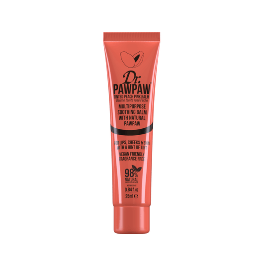 Tinted Peach Pink Lip Balm - 25ml - Dr Paw Paw