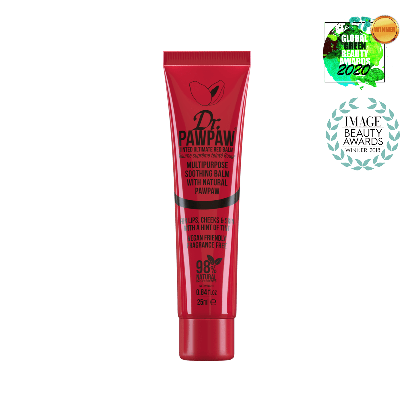 Tinted Ultimate Red Lip Balm - 25ml - Dr Paw Paw