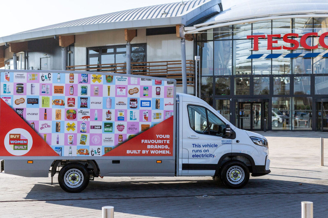 Dr.PAWPAW Featured on Tesco Delivery Vans Supporting Female-Founded Brands