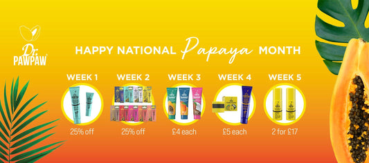 Happy National Papaya Month! - Dr Paw Paw