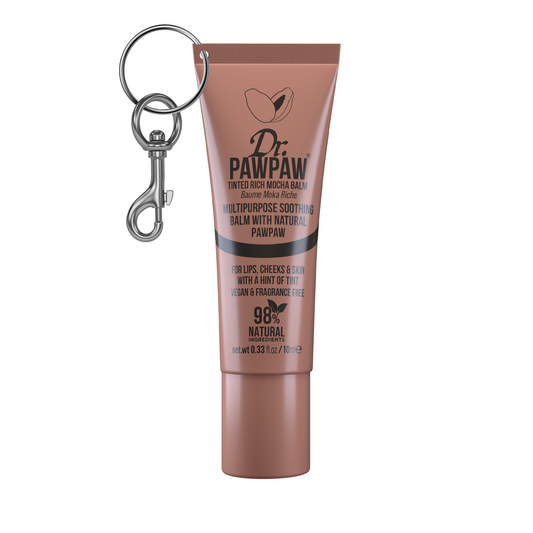 Rich Mocha Lip Balm 10ml - With Keyring