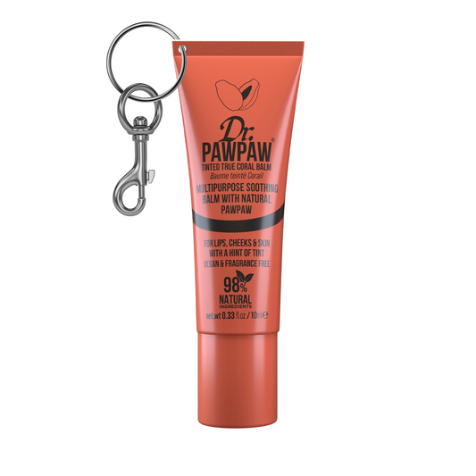 True Coral Lip Balm 10ml - With Keyring