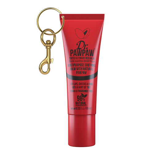Red Lip Balm 10ml - With Keyring