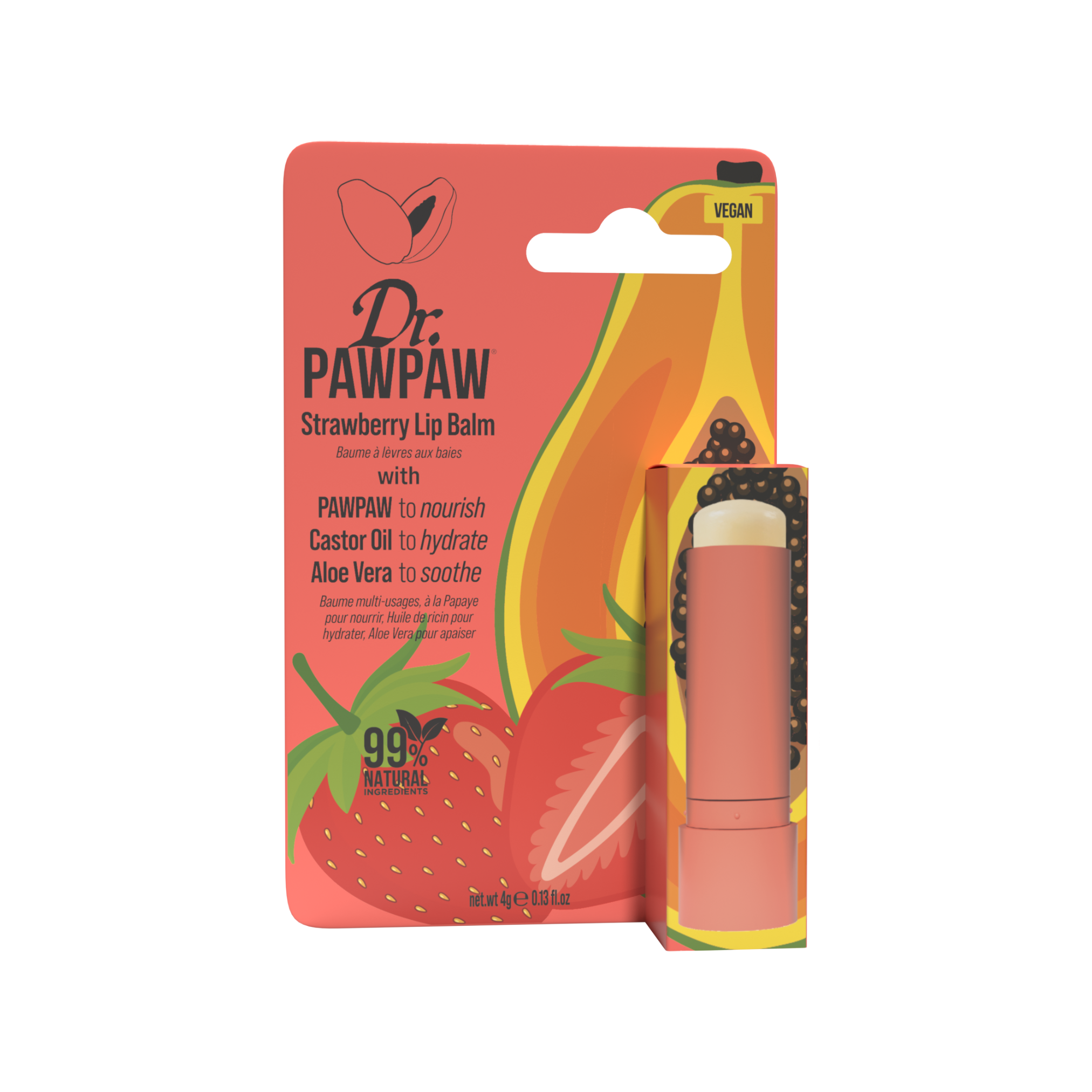 Strawberry Lip Balm Lip Balms Dr PAWPAW Dr Paw Paw strawberry-lip-balm-lip-balms-dr-pawpaw-dr-paw-paw