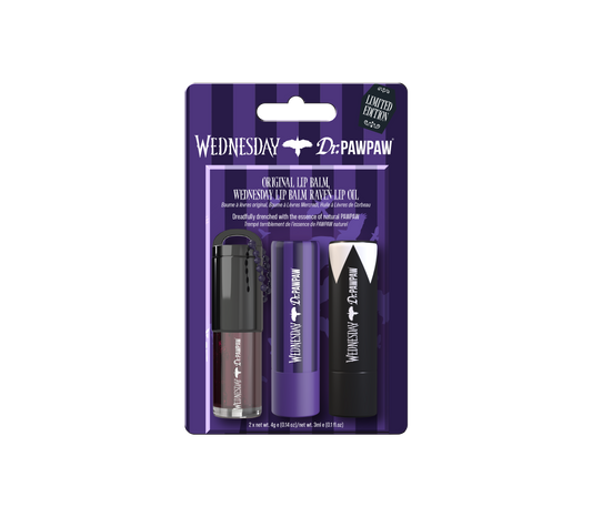 Original Lip Balm,  Wednesday Lip Balm, Raven Lip Oil