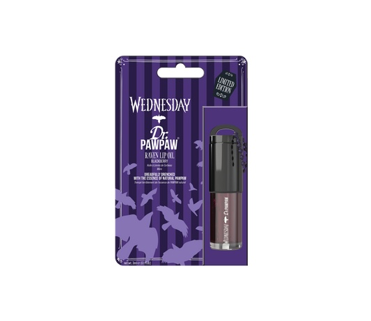 Wednesday x Dr.PAWPAW Raven Lip Oil