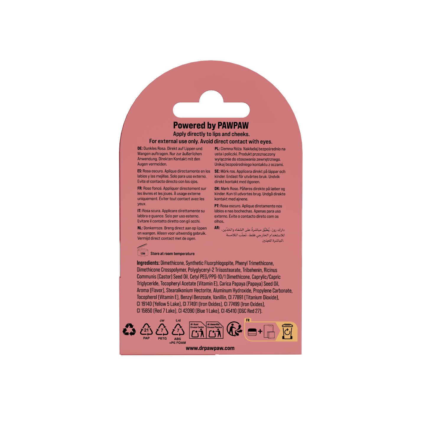 Dark Rose Cloud Balm
