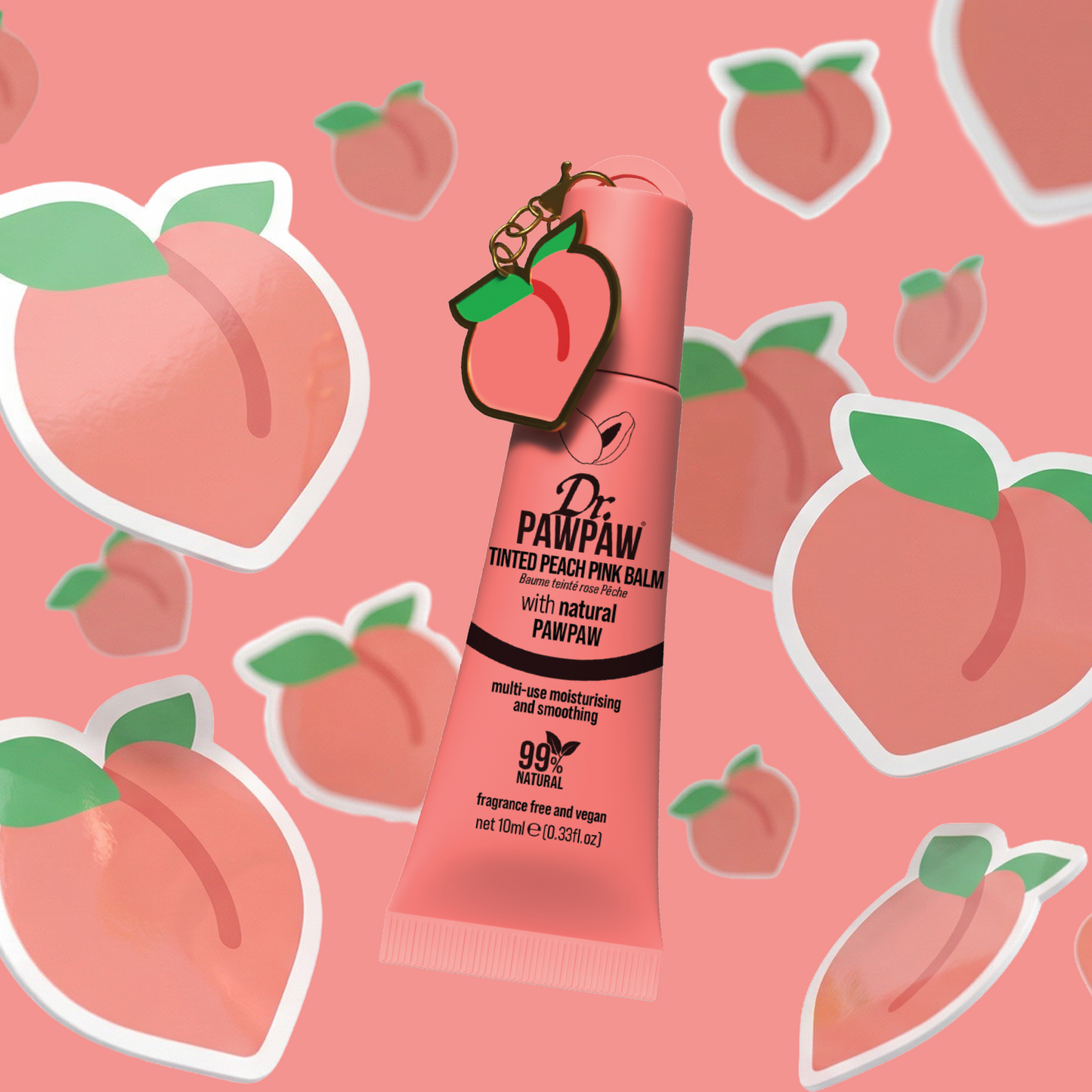 Dr.PAWPAW Tinted Peach Pink Charm Balm