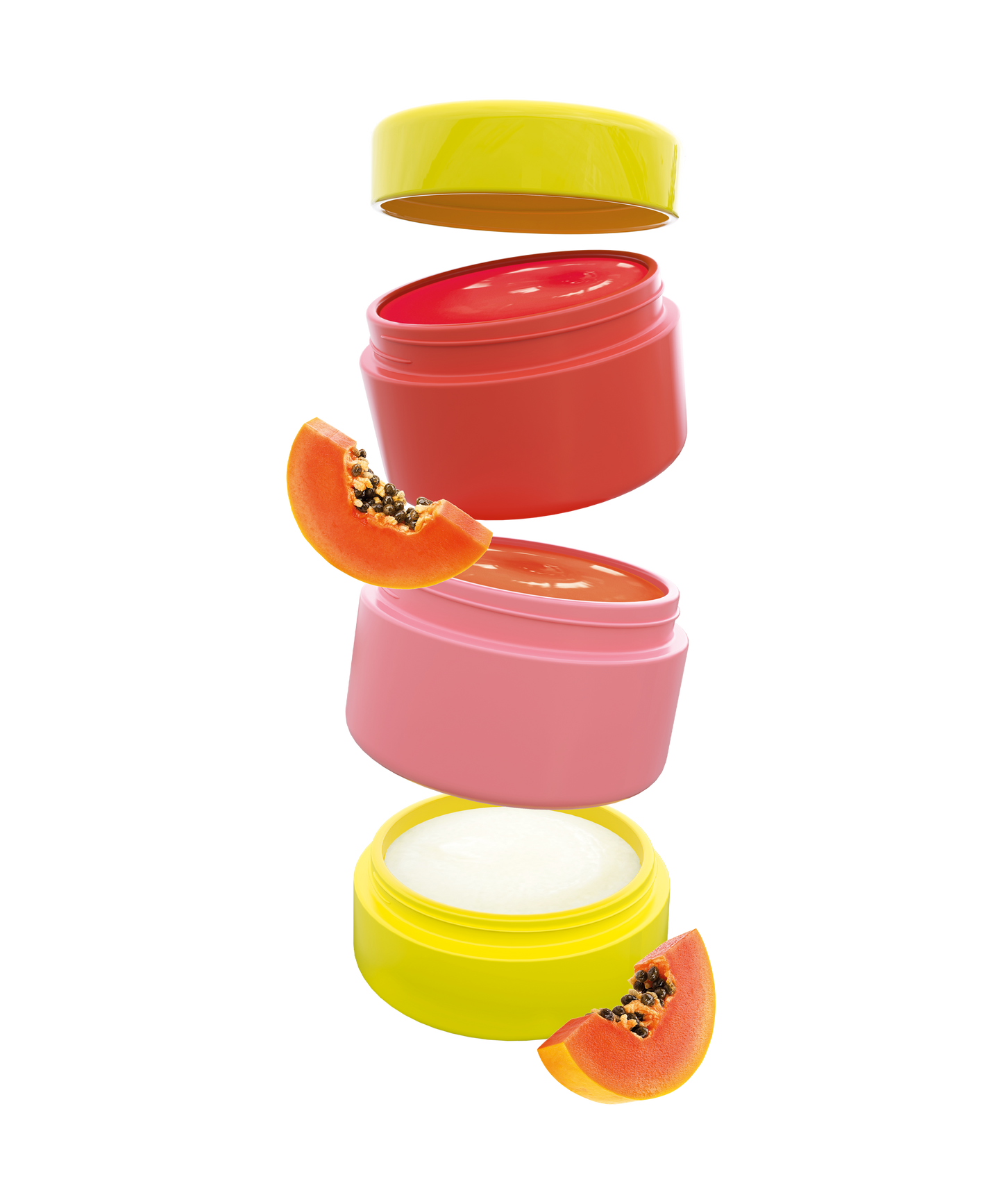 Dr.PAWPAW Rosy Tinted Scrub & Nourish Stacker