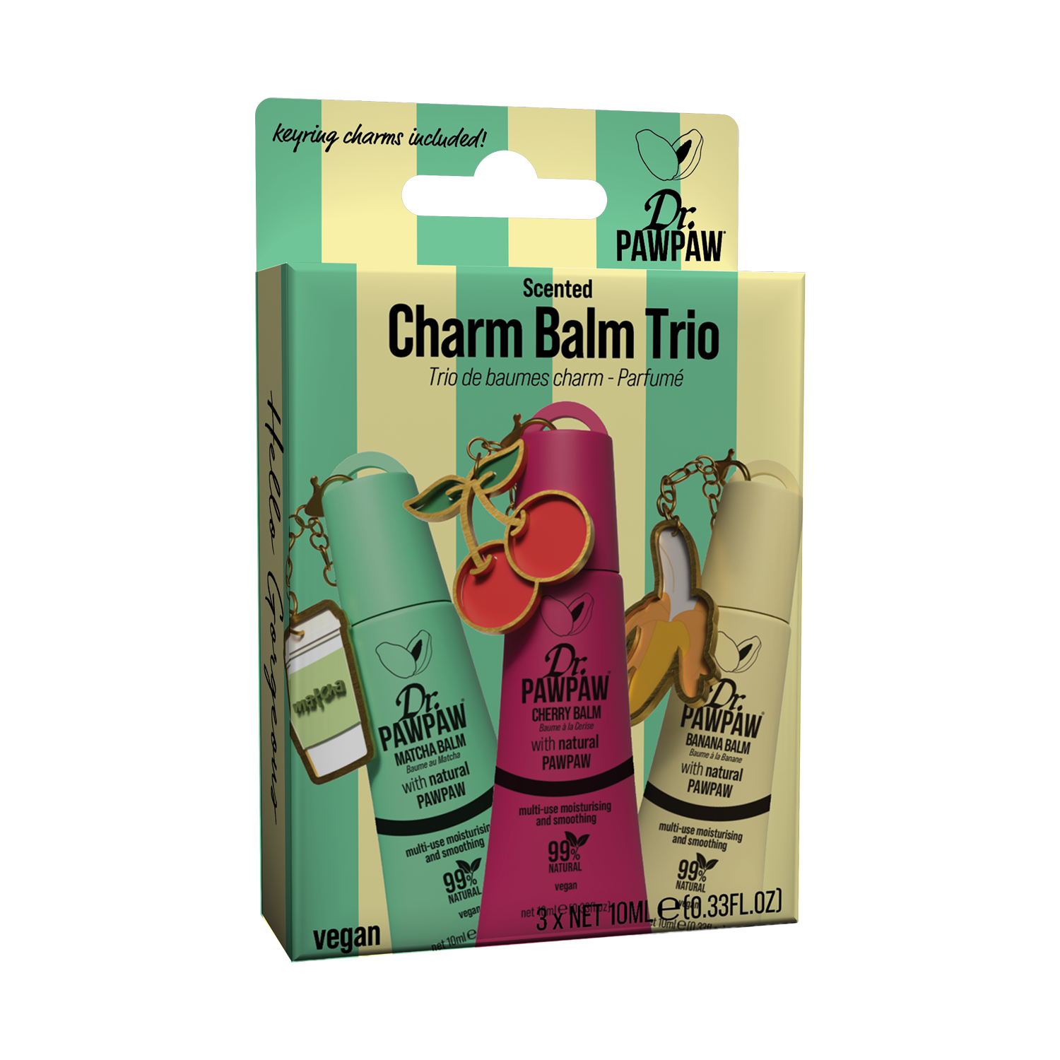Scented Charm Balm Trio Pack
