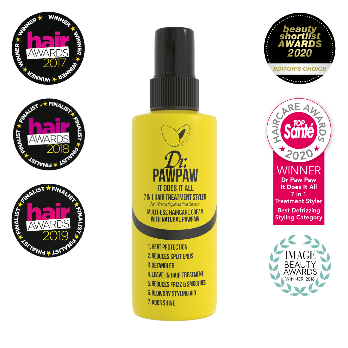 It Does It All - 7 in 1 Hair Treatment Styler 100ml - Dr Paw Paw