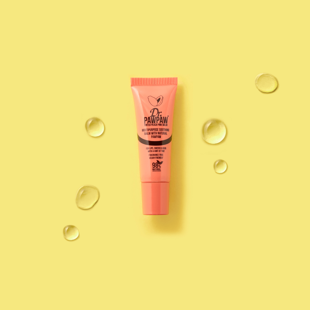 Tinted Peach Lip Balm